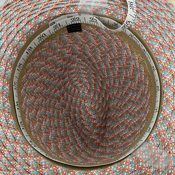 Multicolor straw hat - Picture 11 of 11